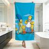 Забавное - The Simpsons Полотенце Качество Пятизвездочного Отеля Экологически Чистые Ультра Мягкие Толстые Полотенца и Пляжные Полотенца