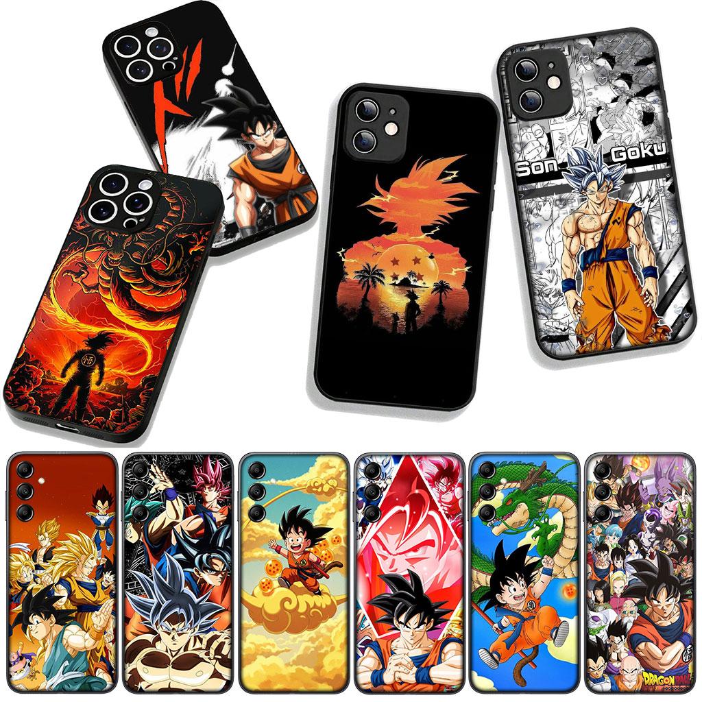 Wallpaper Dragon Goku Ball Z Phone Cover Case for Apple iPhone 16 15 14 Plus 13 12 Mini 17 Pro Max + ProMax 16E Air 16+ Casing