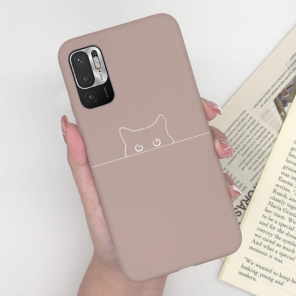 For Xiaomi Redmi Note 10 10T 11 SE 5G Case Pilot Cartoon Pattern Soft Silicone Back Cover For Xiaomi Poco M3 Pro 5G New Bumper
