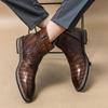 Мужские зимние теплые ботинки челси, мотоциклетные ботинки, ретро-платье, смокинг, свадебные мужские ботильоны, большие размеры