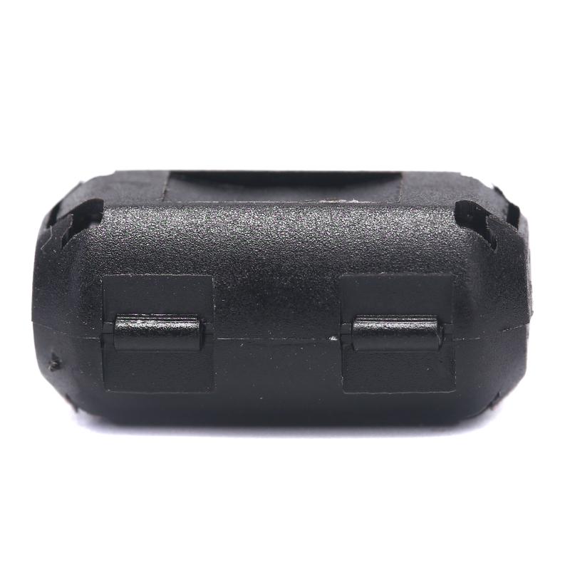 5Pcs 3.5Mm Noise Suppressor Emi Rfi Clip Choke Ferrite Core Cable Filter Black