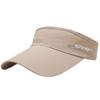 Sports Solid Color Sunscreen For Men UV Protection Empty Top Hat Sun Hat Korean Style Hat Women Cap