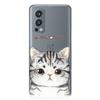 Чехол для OnePlus Nord 2 5G, ТПУ Силикон, Мягкий, Мультяшный, Прозрачный Чехол для Телефона One Plus Nord 2 5G, Nord2 5G, Прозрачный Coque