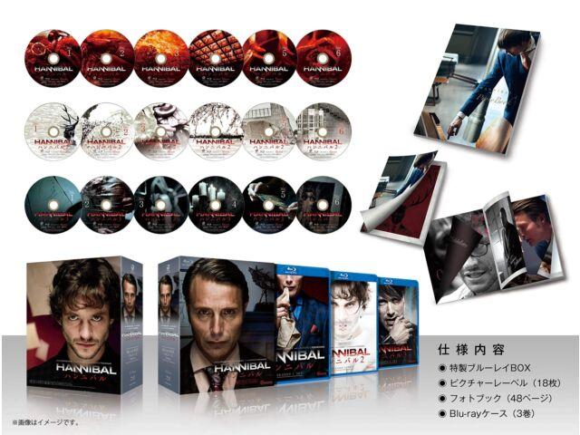 HANNIBAL Blu-ray-BOX Full Course Edition DAXA-5674 W/ Japan Original Photo Book