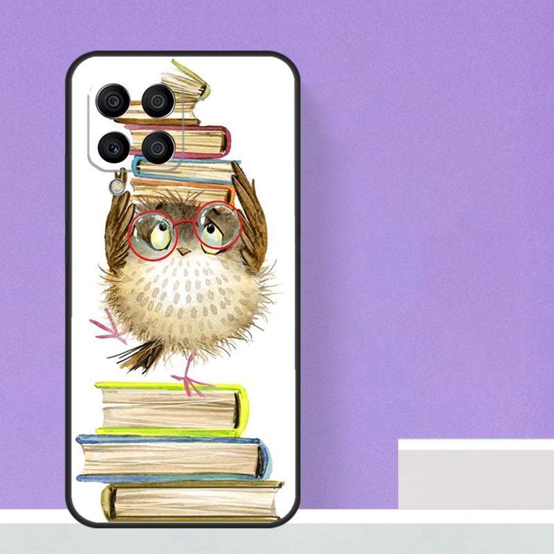 Милый мультфильм Сова для Samsung Galaxy M13 M33 M53 M12 M32 M52 M14 M34 M54 M20 M51 M21 M30s M31s M15 M55 чехол