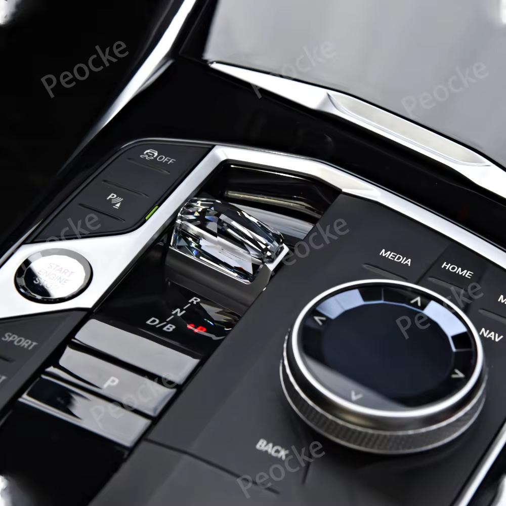Подрулевые переключатели передач Crystal для BMW ix3 G08 X6 G06 X7 G07 X5 G05 Ручка коробки передач G21 F44 F48 F49 G28 G70 G26 G20 Ручка переключения передач