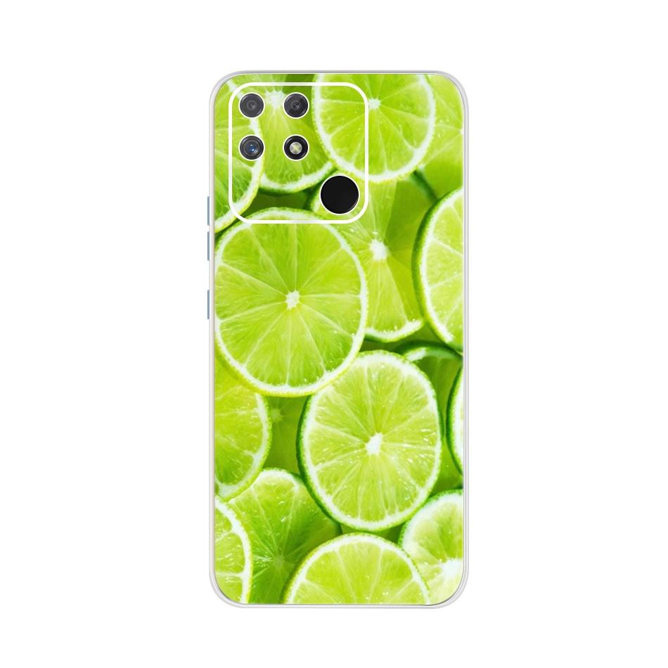 Soft Silicone Case For Raelme Narzo 50A RMX3430 Phone CaseTransparent TPU Cover For Realme Narzo50a 50 A 6.5" Back Cases Bumper