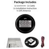 Cars / Boat 52mm GPS Speedometers Sog 0-999Km/h Knots Mph Show Digital Speed Mileometers Odometers with Antenna 9-32v Voltage