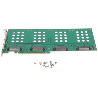 Карта-переходник PCIE3.0 X16 M.2 U.2 SSD Адаптер расширения для жесткого диска Карта NVMe to PCIe