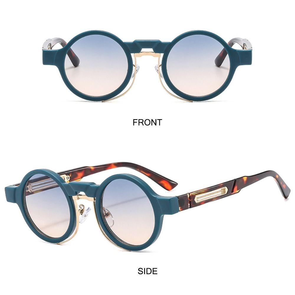 Маленькие круглые солнцезащитные очки UV400 защита Очки Новые панк солнцезащитные очки для женщин и мужчин