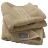 Imabari Towel Certified Mini Bath Towel Hiorie 45 X 100cm Set of 2 Old Beige Cotton Highly Absorbent Durable Plain Made In Japan Imabari Brand Approx.