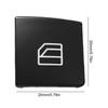 Car Window Lifting Button Car Glass Lift Power Window Switch Button Cover Caps for Mercedes Benz C GLK E Class W204 X204 W212