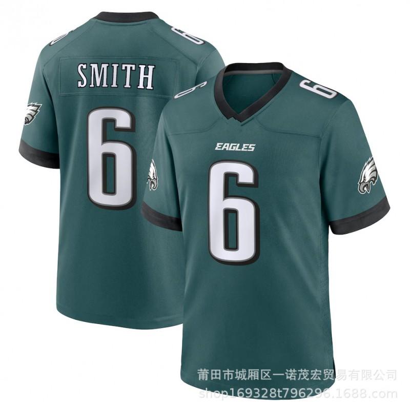 Eagles Football Jersey Embroidered Team Apparel Mens Sports Uniform S-XXXL Multiple Numbers Colors