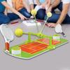 Table Tennis Board Game Compact Entertainment Family 2 Player Toy for Adults 6 To 12