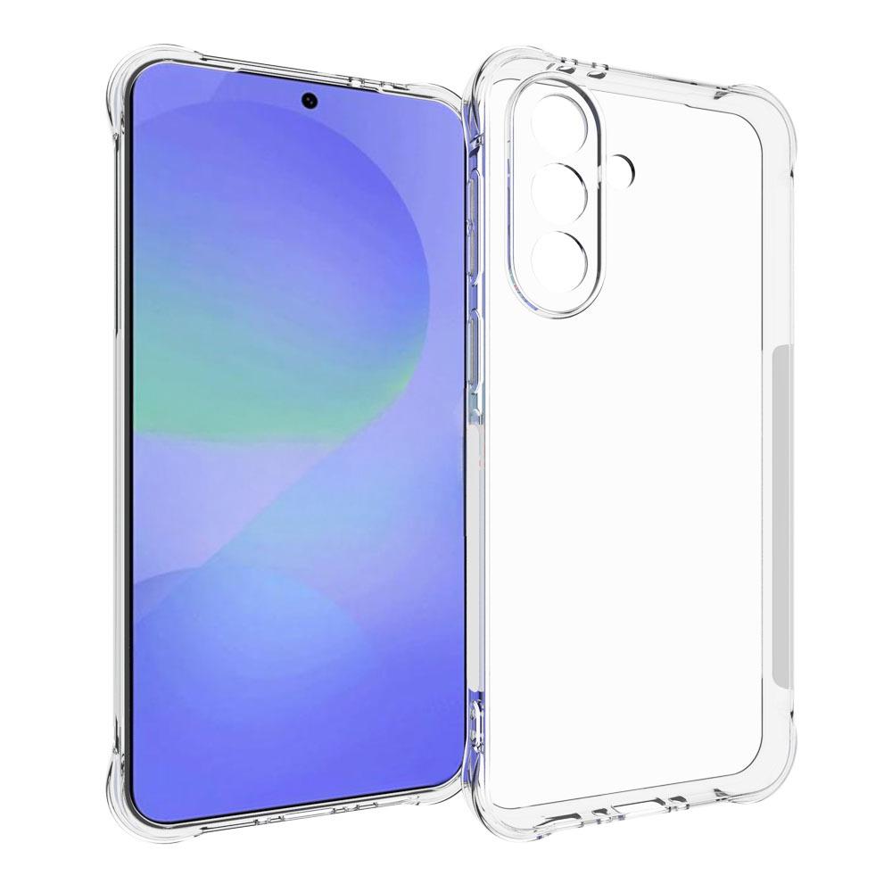 For Samsung Galaxy A37 5G Clear TPU Case WANLONFENG TM Series 2.0mm Phone Back Cover