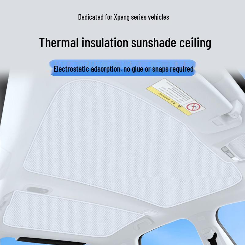 Xpeng P7/P7+/P7i Panoramic Sunroof Sunshade Top Cooling Heat Insulation Accessory