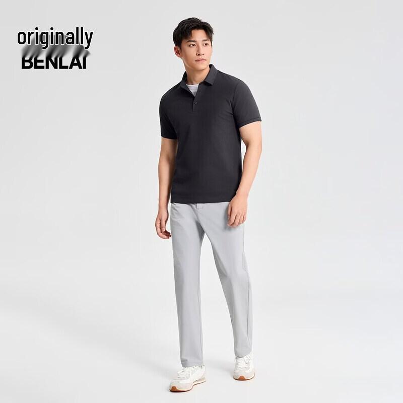 Мужская охлаждающая рубашка-поло в стиле business casual от Benlai