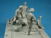 Miniart MA35191 1/35 Немецкие танкисты, Франция 1940, Пластиковая модель, 5 фигур