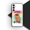 Чехол для Apple iPhone 17 Pro XS Max Air 6 7 8 Plus 5 + SE 2022 SE2 16E 8+ Корпус Чехол для телефона Аниме Обои Капибары Мультяшный