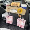 Органайзер на спинку сиденья автомобиля с держателем для салфеток и подстаканником - Многофункциональный органайзер