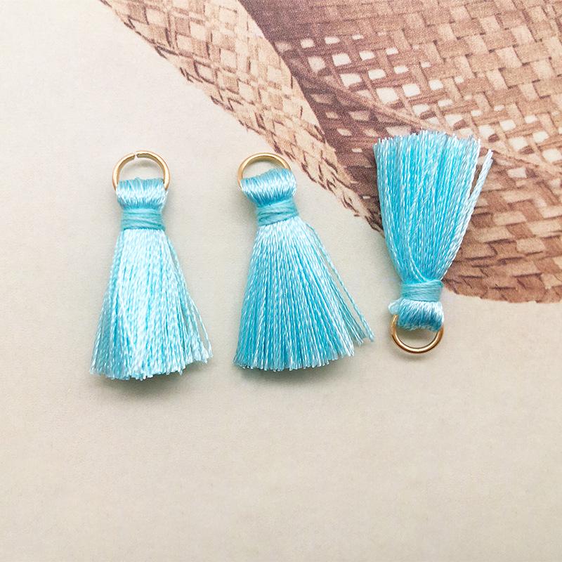 Multicolor Handmade Tassel Earrings & Keychain Bag Pendant