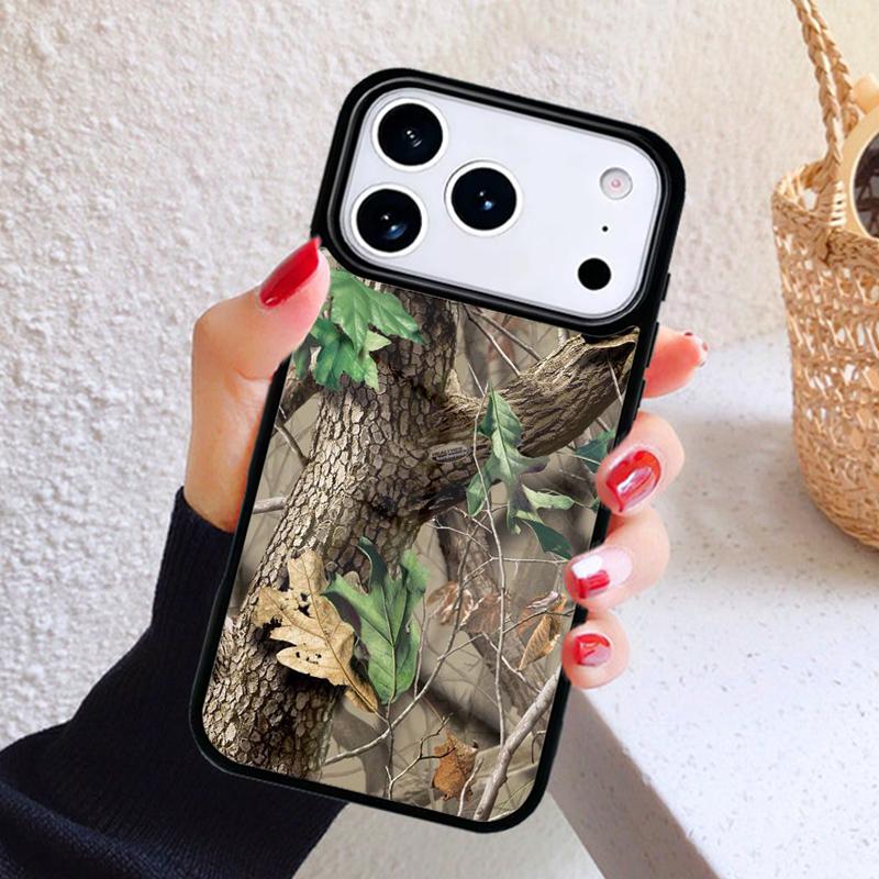 Hunting Camo Phone Case For iPhone 17 Air 16 15 14 13 12 11 Pro Max Plus