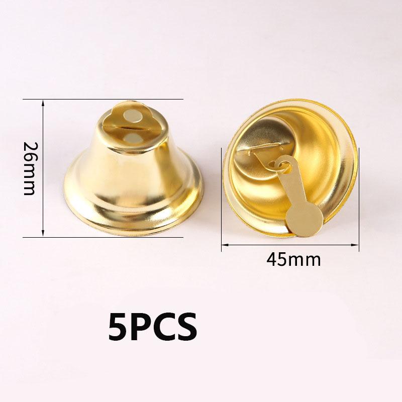 5 шт. Рождественские колокольчики Металлические украшения Колокольчики Ветряные колокольчики Рождественские украшения