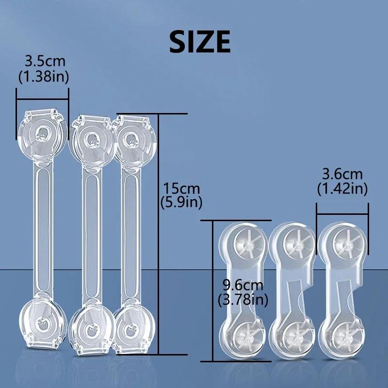 4/8/10 шт./лот Детский замок Защита детей Детский ящик Противооткрывающаяся дверь шкафа Холодильник Противозащемляющая пряжка безопасности