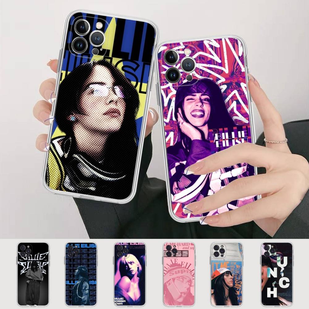 Поп-певец B-Billie Для IPhone 11 12 13 14 15 16 17 Pro Max Plus 13 Mini Силиконовый Мягкий Прозрачный Задник