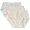 CYCLETRACK Soft Flattering Women's Underwear, Cotton, Moisture-Wicking, Breathable, Stretchy, Non-Steamy Panties, Butt, 3-Pack