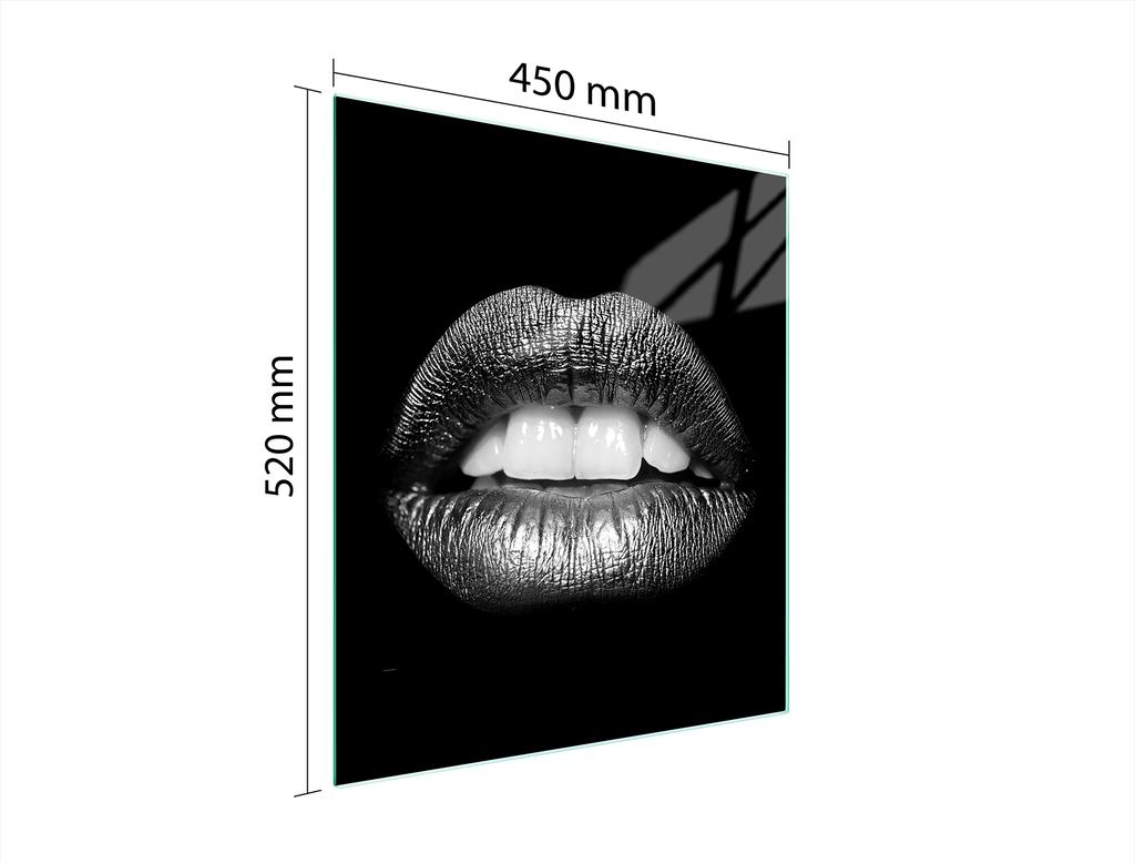 GLASS CUTTING BOARD 45x52 Mouth
