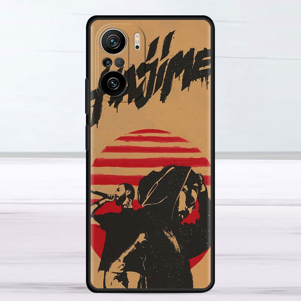 Hajime MiyaGi Andy Panda Case For Xiaomi Redmi Note 11 10 9S 9 K40 Pro 7 8 9A 9C 8T 9T 10C 10Pro Silicone Phone Shell