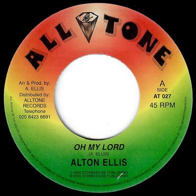7-дюймовая пластинка ALTON ELLIS / OWEN GRAY - Oh My Lord / Still In Love AT027 All Tone UK 2005 UK Reggae, Ska & Dub