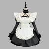 Японский полосатый костюм горничной Алисы COSPLAY костюм, игровой костюм LOLITA костюм