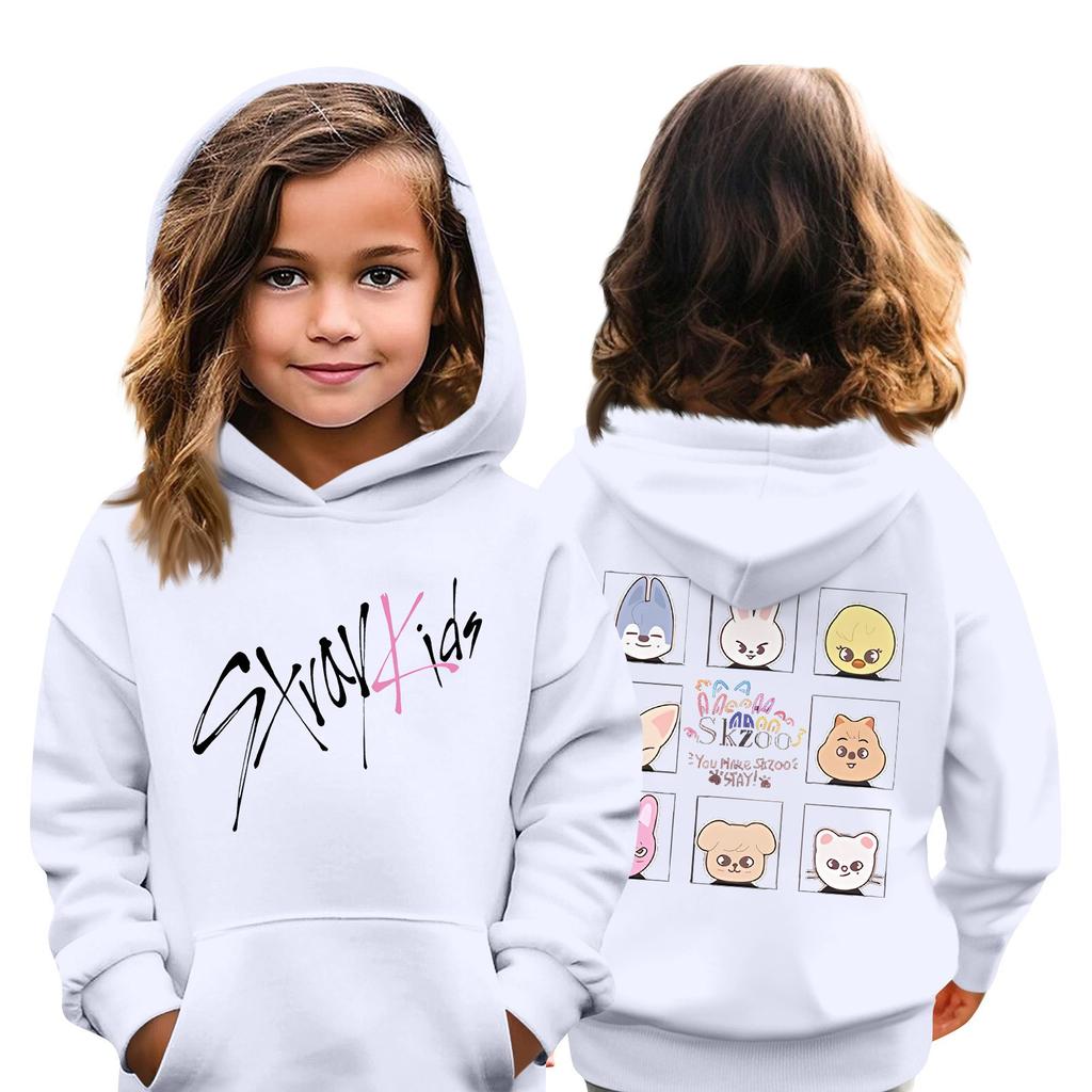 Kids Fashion Casual Top Stray Kids Korean Combo Printed Pullover Sweatshirt