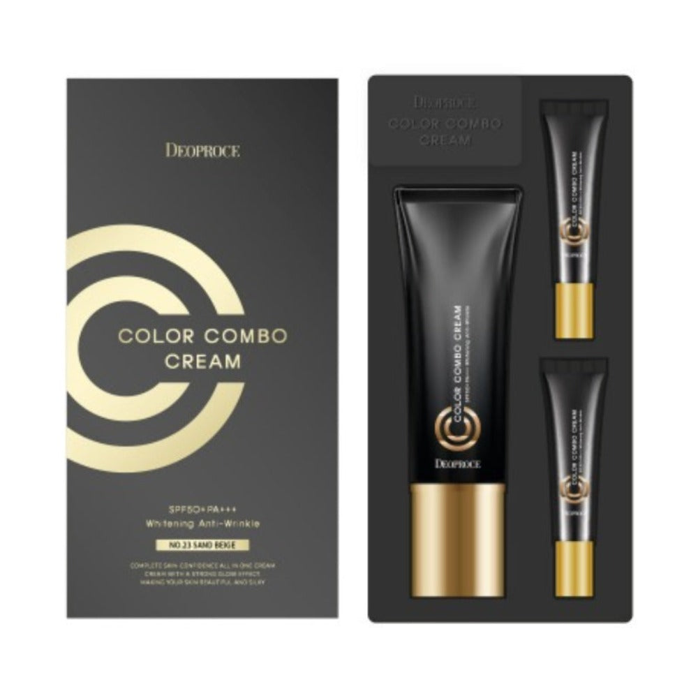 Deoproce Комбо-крем №21/№23 SPF50+ PA+++ 40 г