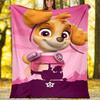 PAW Patrol Theme Printed Blanket - Perfect for Couch, Bed, Travel & Outdoor Use | Machine Washable, Cozy & Durable.