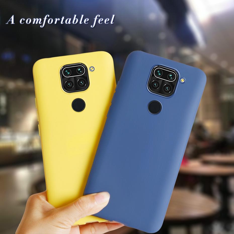 Для Xiaomi Redmi note 9 Redmi note9 Чехол Cover Redmi note 9 Чехлы Силиконовый Мягкий TPU Бампер Задняя крышка телефона