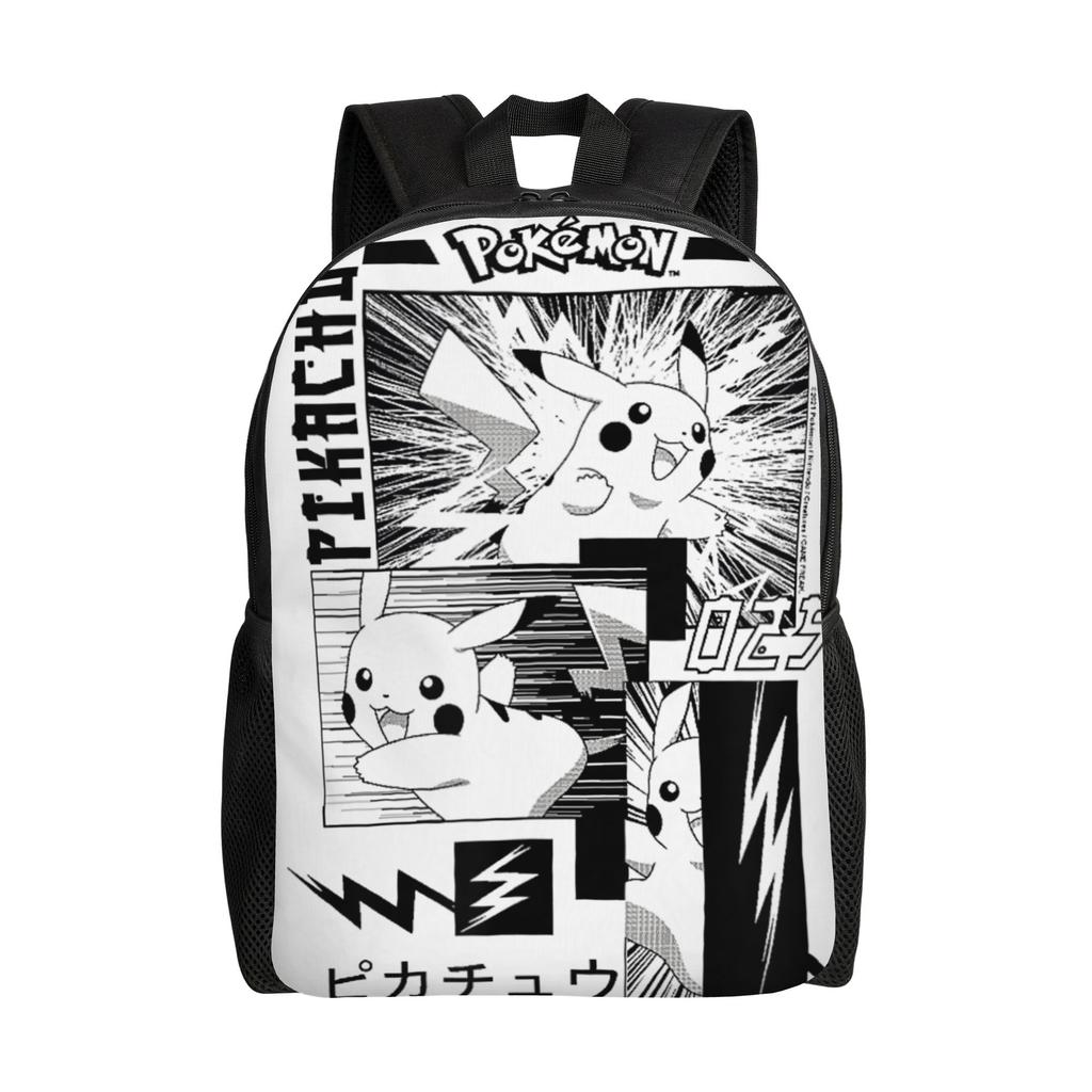 Рюкзаки Pokemon Драгонайт Витражный Драконий тип Поколение 1 Daypack mochila Journey Застежка-молния Rucksack