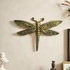 Dragonfly Wall Decor Decoration Vintage Gift Versatile Animal Statue Sculpture Hanging Ornament