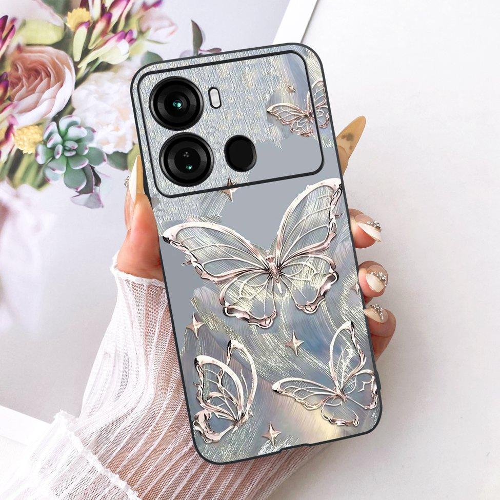 Чехол для ITEL P40 Чехол P662L Силиконовый Милый Кот Модный Забавный Расписной Funda Для P40 ITEL P 40 Корпус Телефона