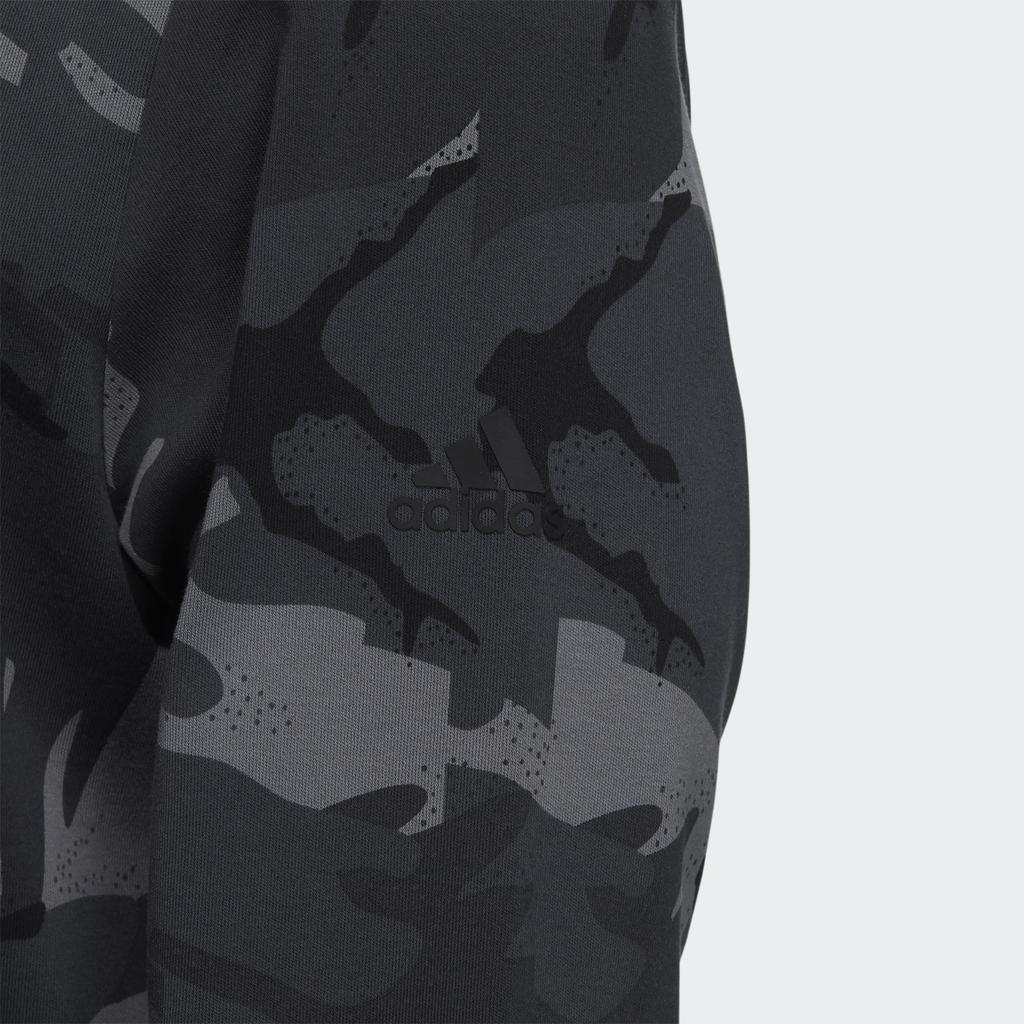 Adidas Camo AOP Sweatshirt Men Tops Dark-Grey H65646