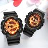 Супер горячие Ins трендовые мужские и женские студенческие часы в стиле Харадзюку, водонепроницаемые спортивные ремни, ручная лампа