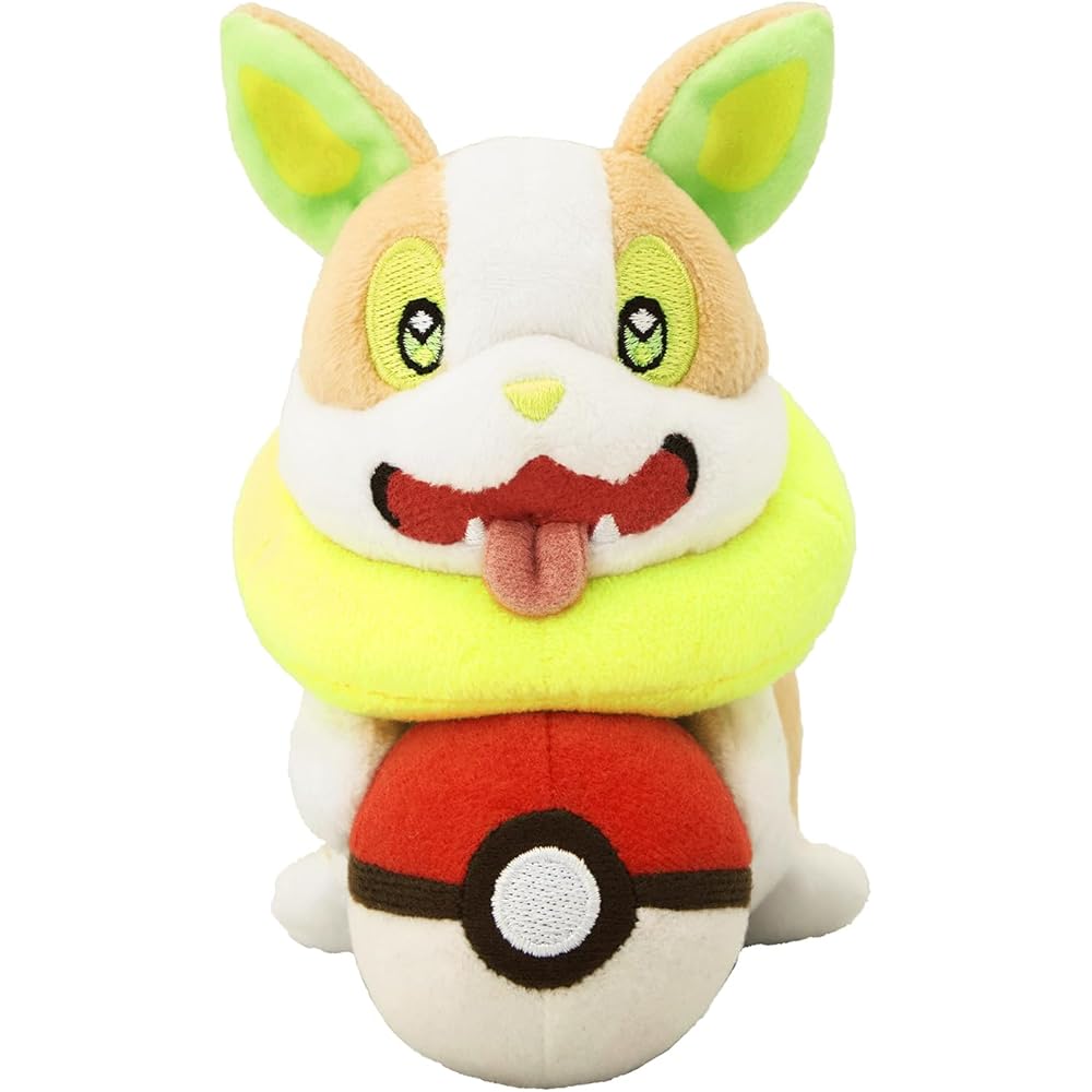 Оригинал из Pokemon Center Плюшевая игрушка Пиёкотто Митэте Мягкая игрушка Ванпачи 20 см