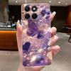 Phone Case For Motorola Edge 70 Fusion Capa Fundas Butterfly Bow Protective Casing Transparent Soft Silicone TPU Cover Coque
