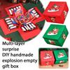 Surprise Explosion Box For Christmas DIY Easy To Install Creative Gift For Christmas New Year Kids Surprise Gift Box