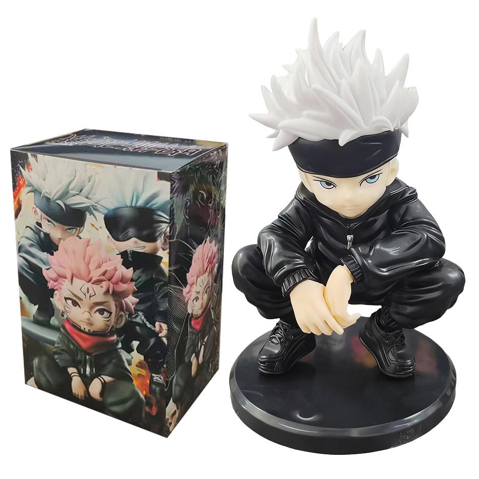 14 см Аниме Фигурка Стиль Jujutsu Kaisen Сатору Годжо Action Лорд Проклятий Сукуна Фигурка Коллекционная Модель Кукла Игрушки 3 Позывная Артикулированная Масштаб