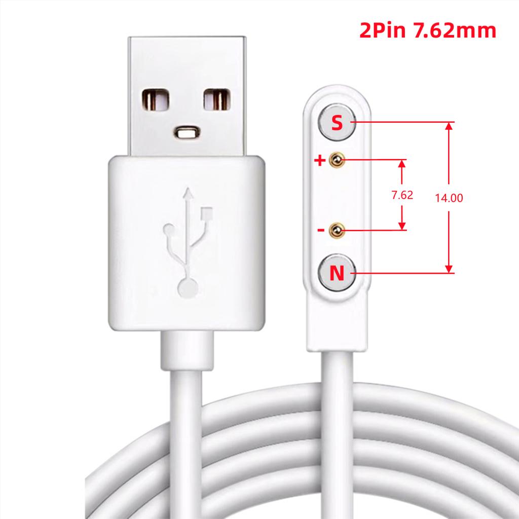 Умные часы Магнитная USB док-станция зарядное устройство 2pin 4pin зарядный кабель адаптер питания для детей умные часы соковыжималка косметическое устройство зубная щетка