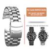 Для Casio EDIFICE EFV-540 EFV-500 BEM501 EFS-S510 EFB-650 Браслет из нержавеющей стали с изогнутым концом Мужской Сплошной металлический ремешок Цепочка для часов