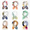 Women'S New Fashionable Atmosphere Simulation Silk Scarf Neck Protection Scarf Spring Summer Autumn Square Scarf